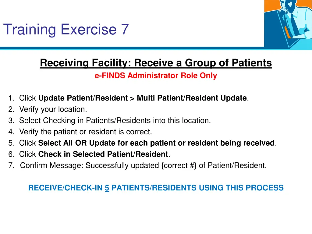 training exercise 7