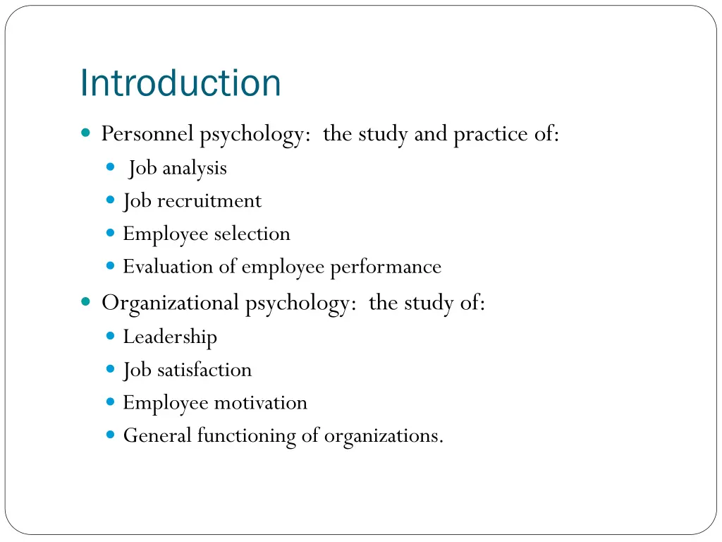 introduction