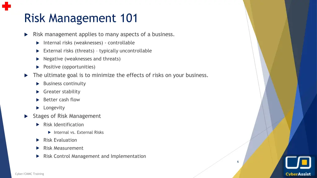 risk management 101