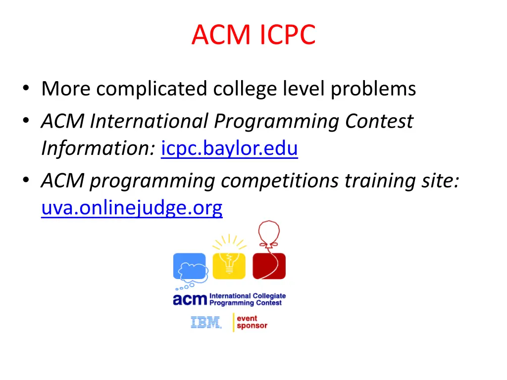 acm icpc