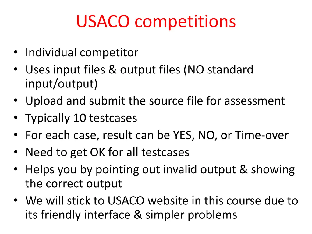 usaco competitions