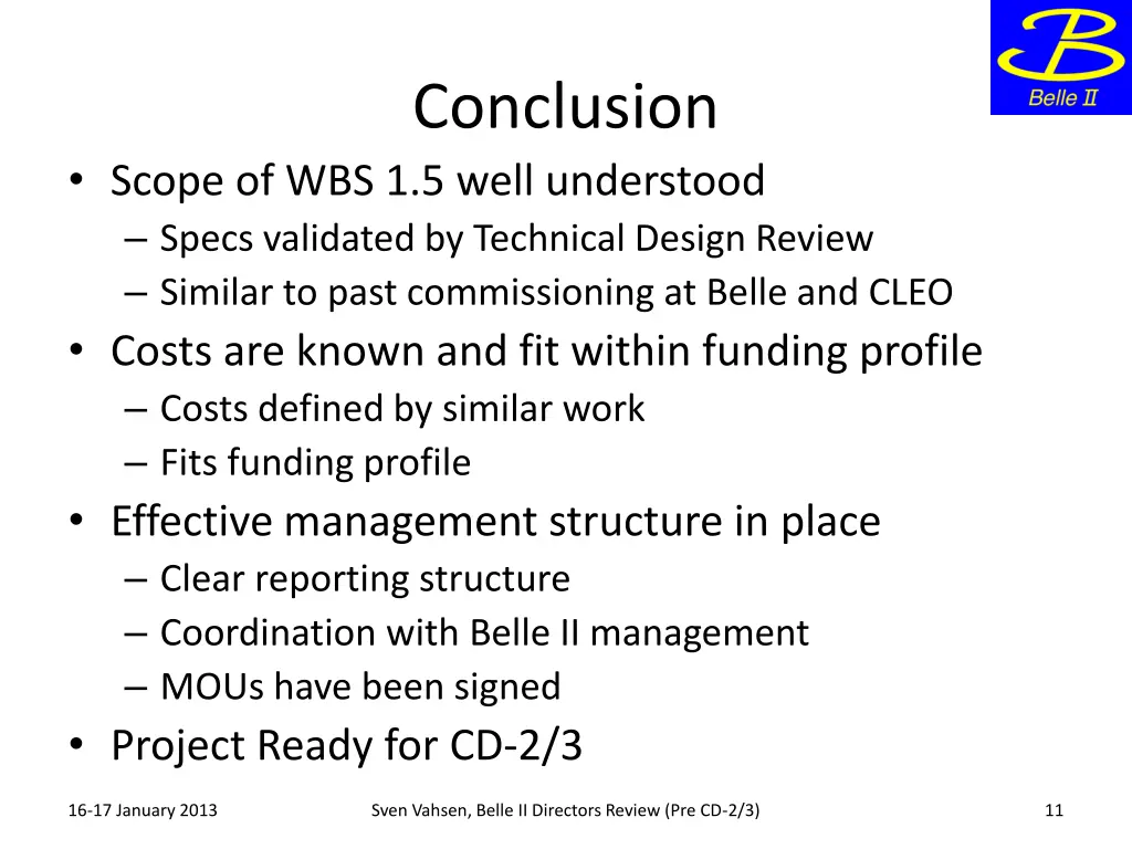 conclusion
