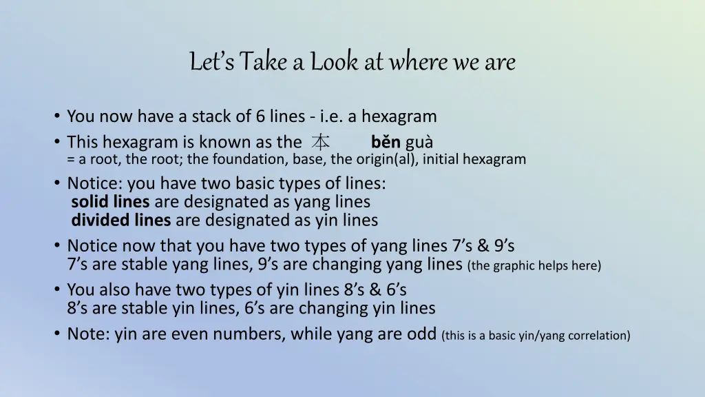 let s take a look at where we are