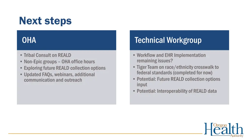 next steps 1
