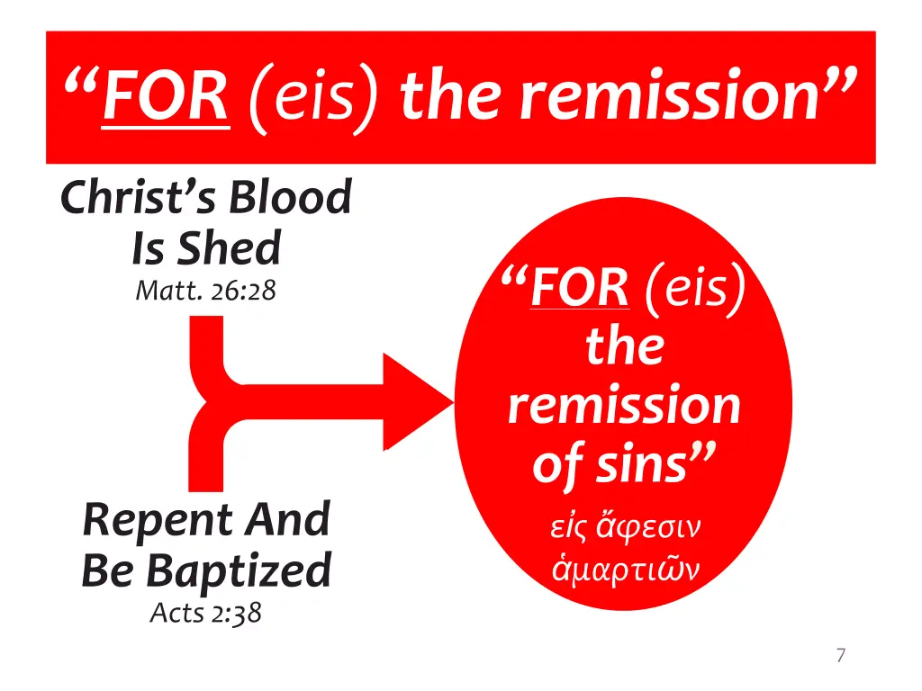 for eis the remission