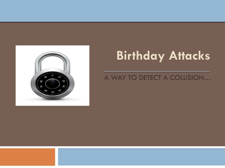 birthday attacks