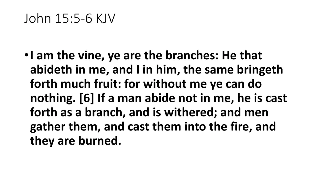 john 15 5 6 kjv