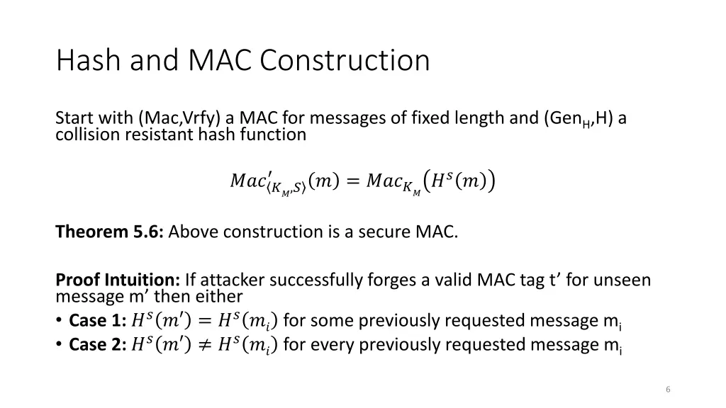 hash and mac construction 1