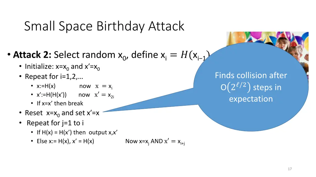 small space birthday attack 1