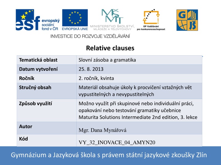 relative clauses
