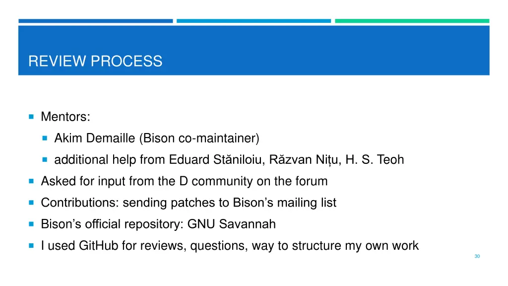 review process