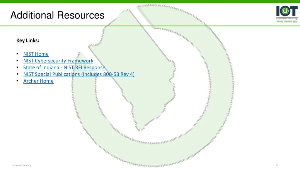 additional resources