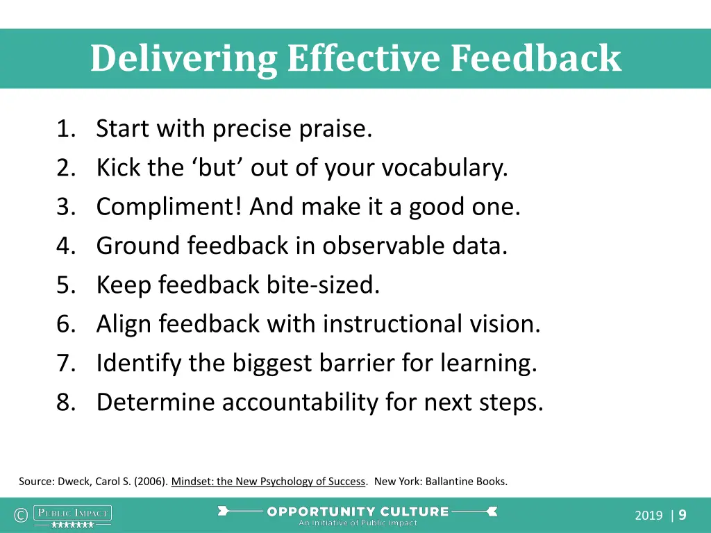 delivering effective feedback 1