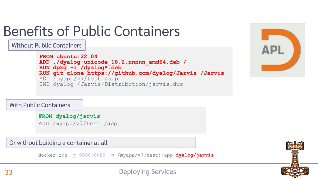 benefits of public containers without public