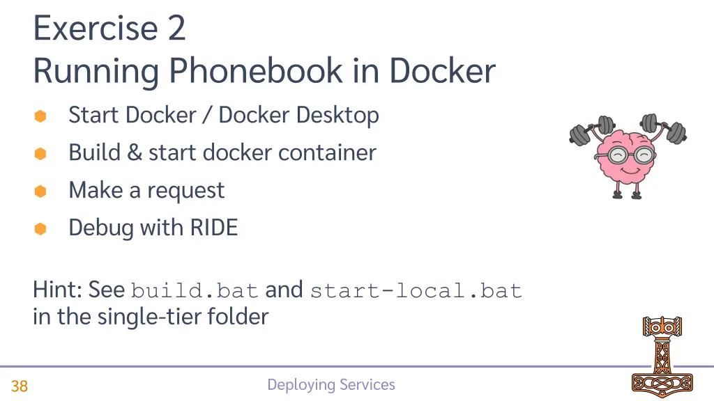 exercise 2 running phonebook in docker
