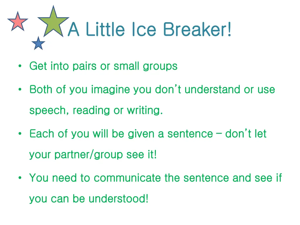 a little ice breaker a little ice breaker