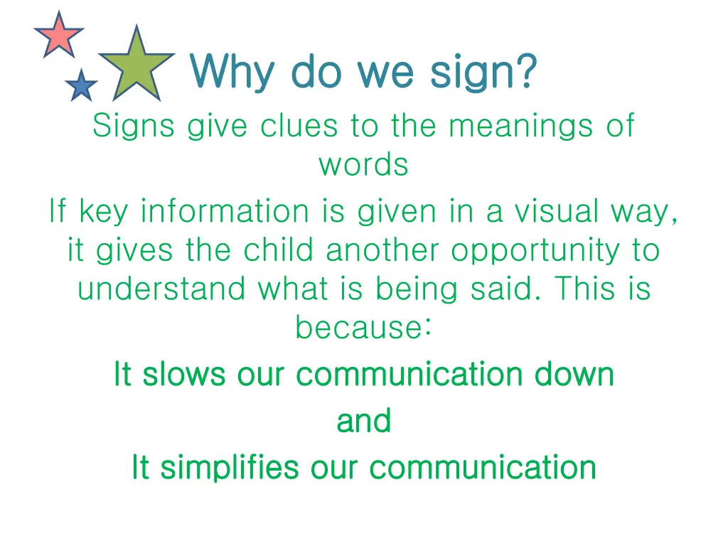 why do we sign why do we sign signs give clues