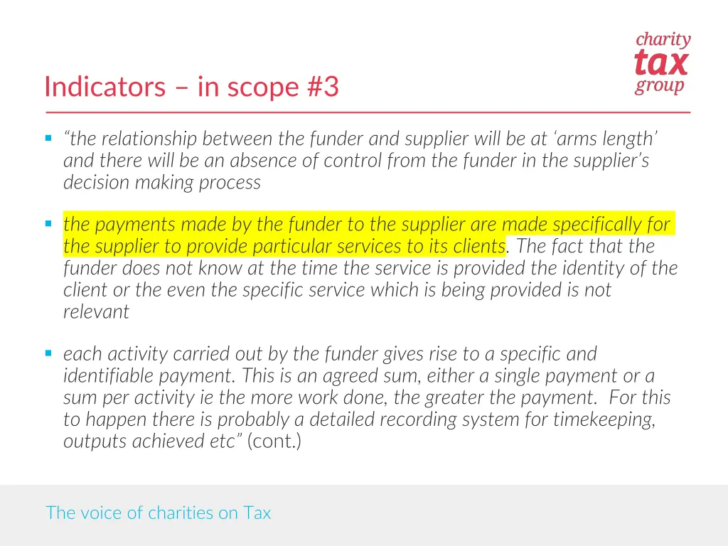 indicators in scope 3