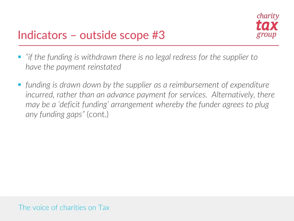 indicators outside scope 3