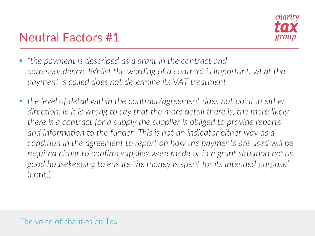 neutral factors 1
