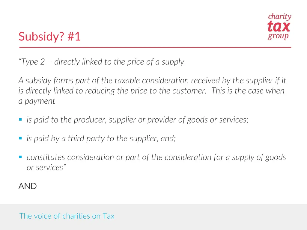subsidy 1