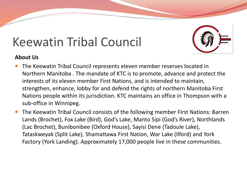 keewatin tribal council
