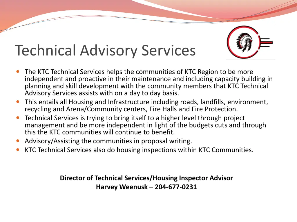 technical advisory services