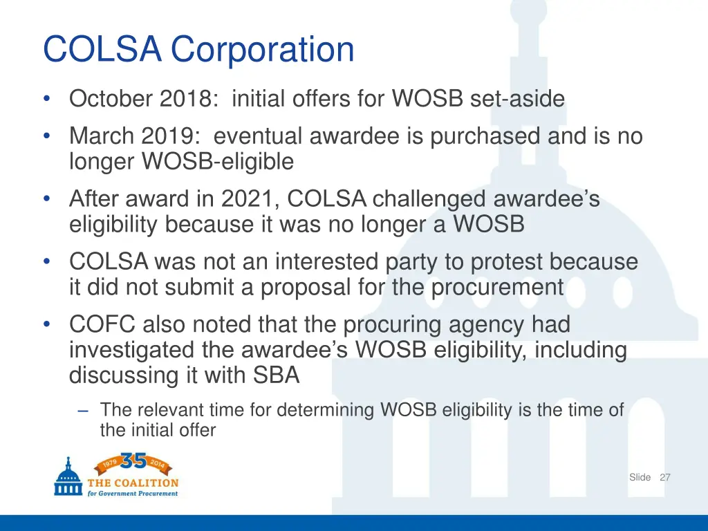 colsa corporation