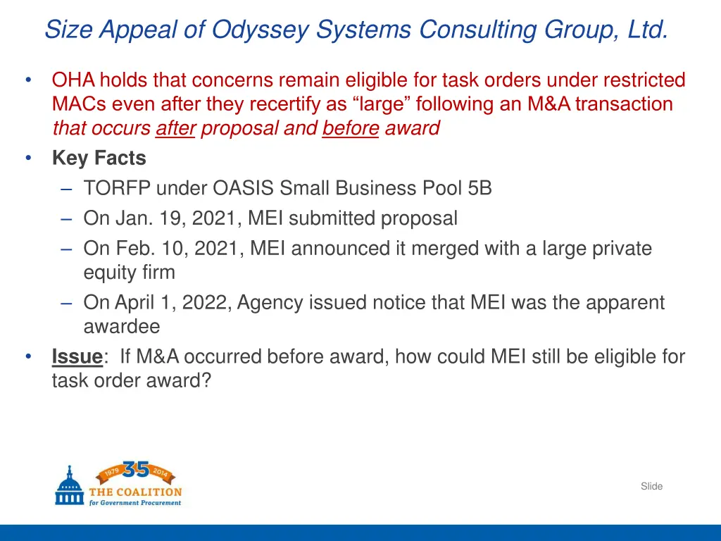 size appeal of odyssey systems consulting group 1