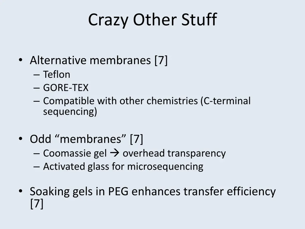 crazy other stuff