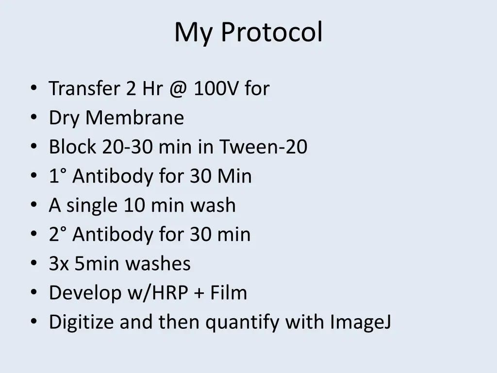 my protocol