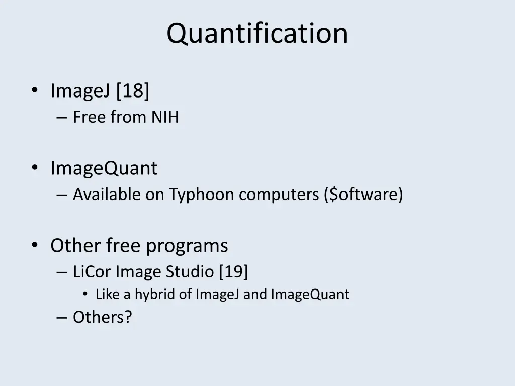 quantification