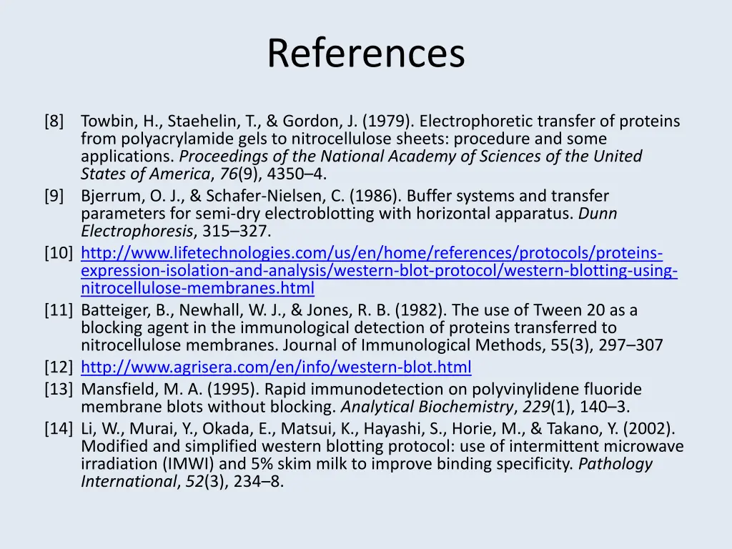 references 1