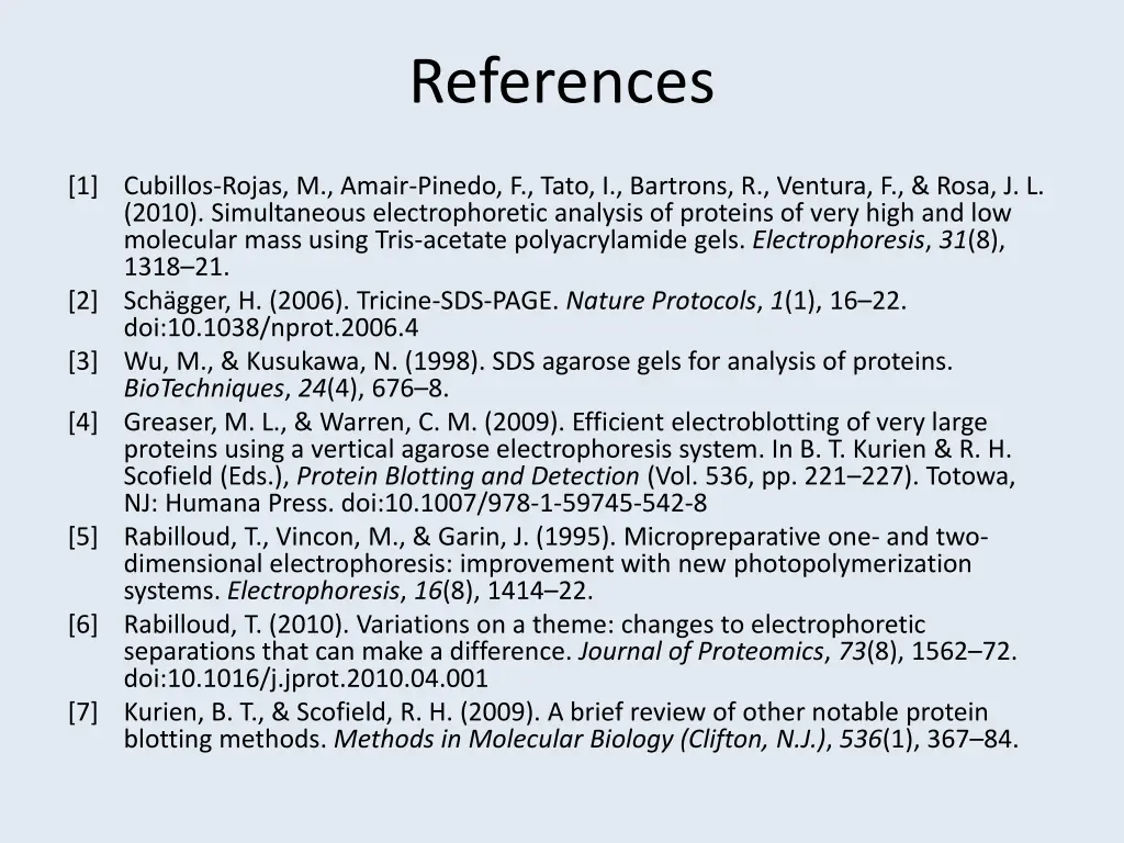 references