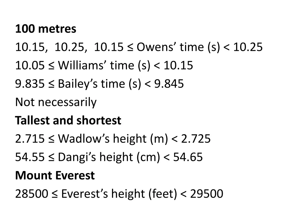 100 metres 10 15 10 25 10 15 owens time
