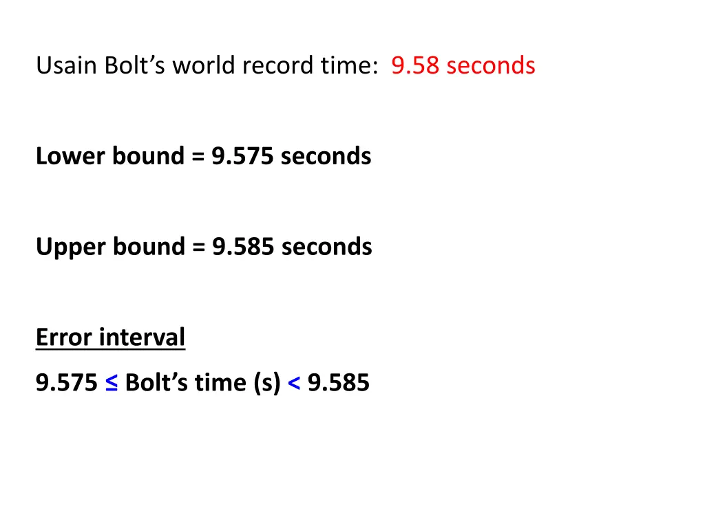 usain bolt s world record time 9 58 seconds 1