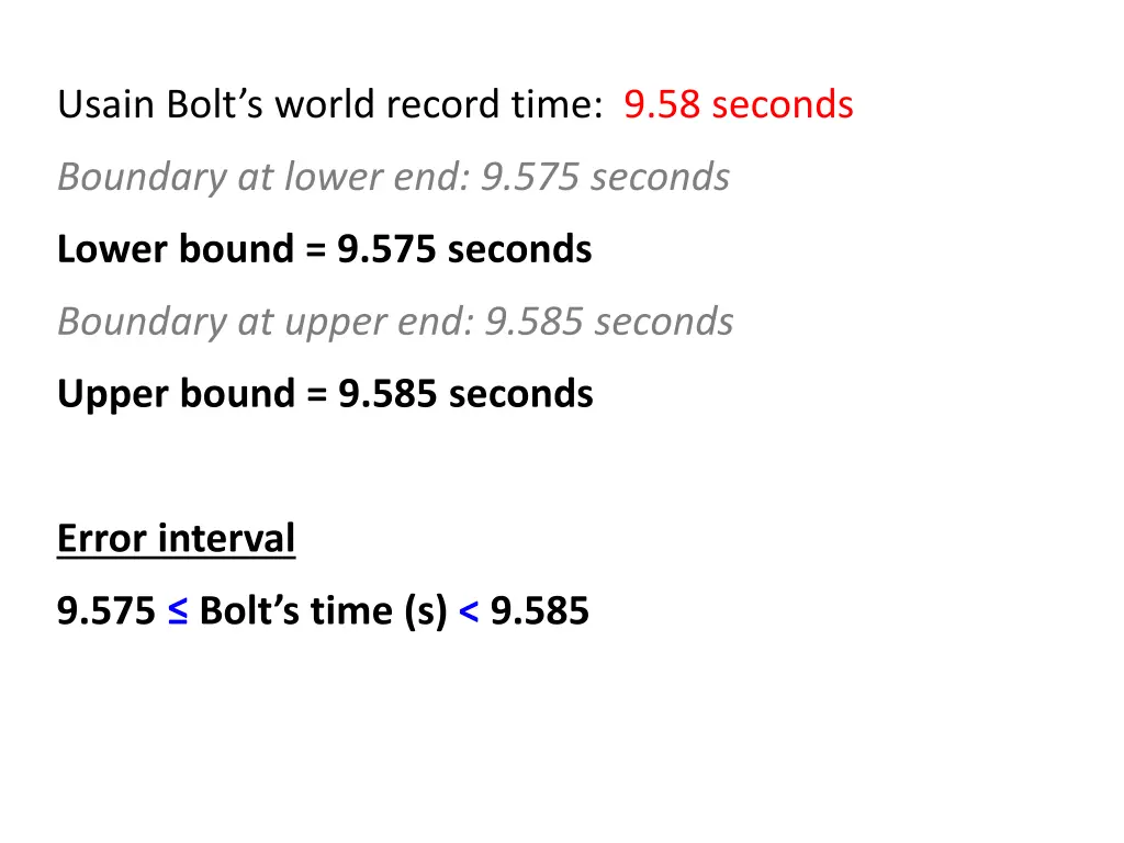 usain bolt s world record time 9 58 seconds