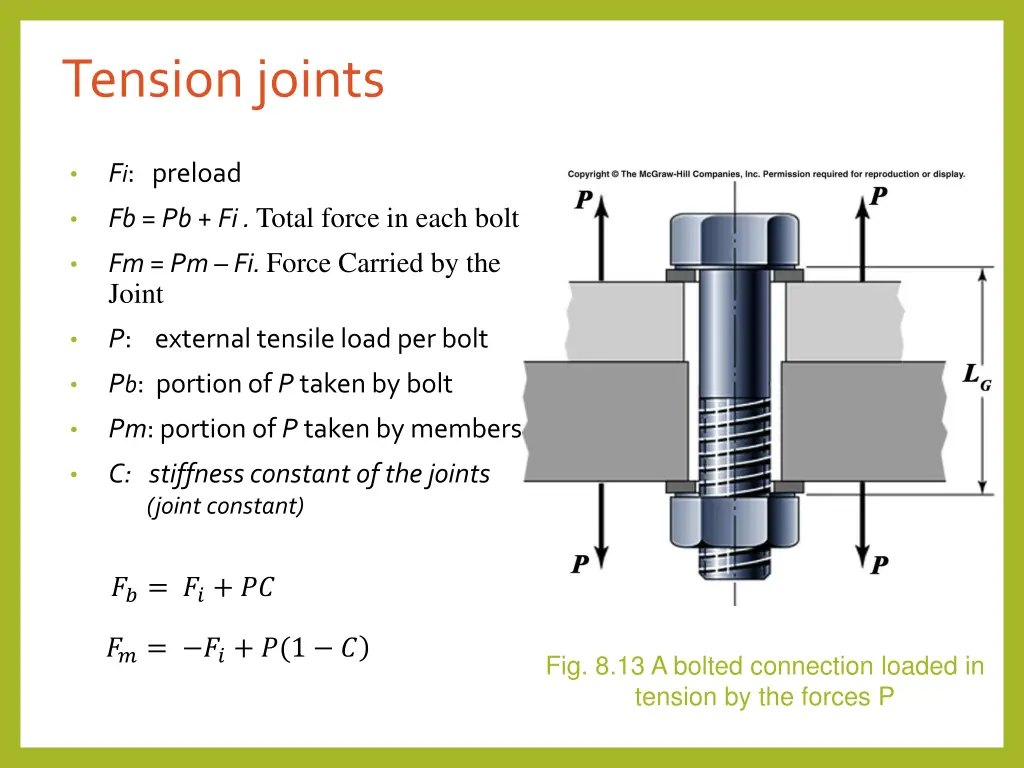 tension joints