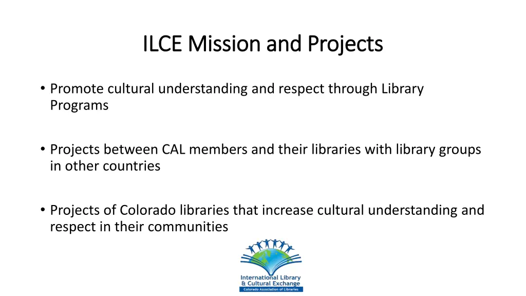 ilce mission and projects ilce mission