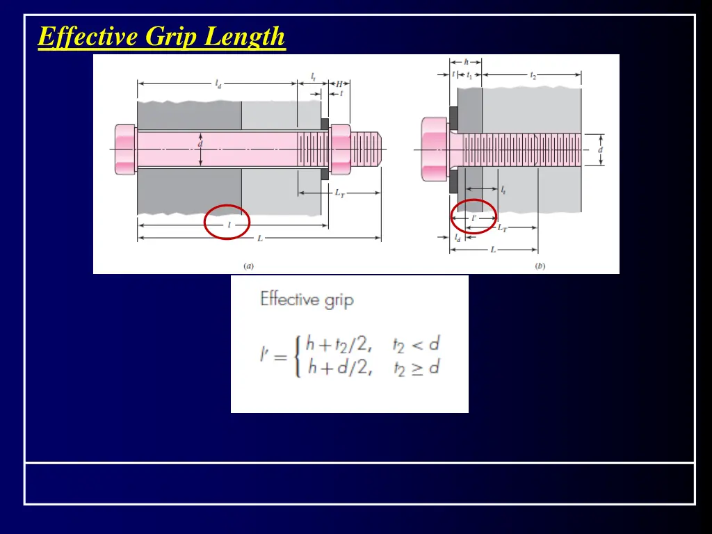 effective grip length