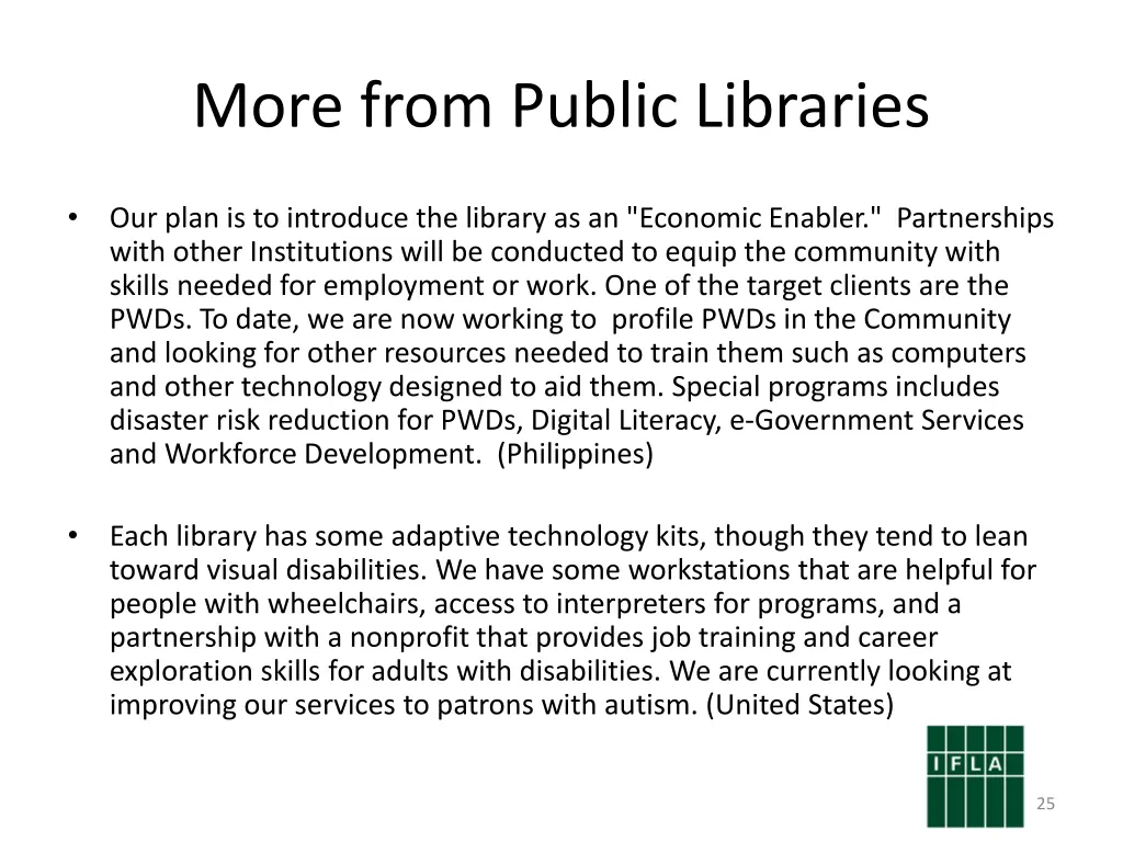 more from public libraries