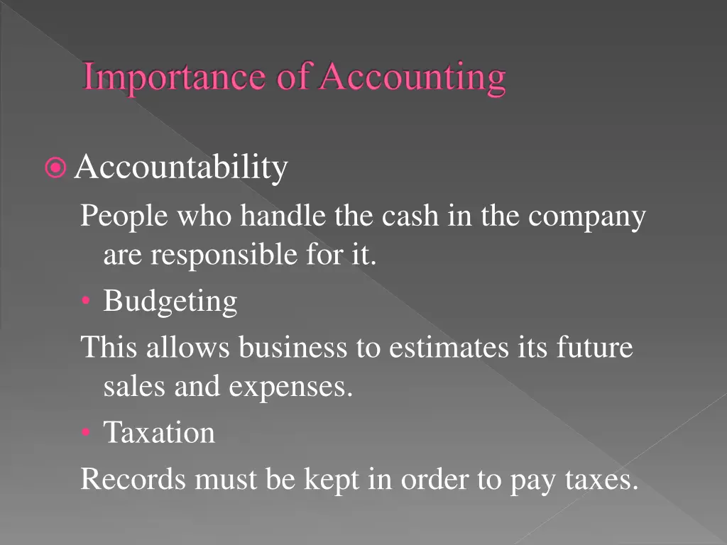 importance of accounting 1
