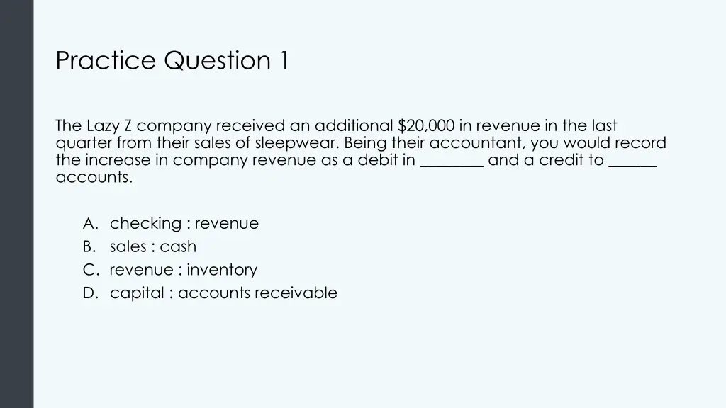 practice question 1