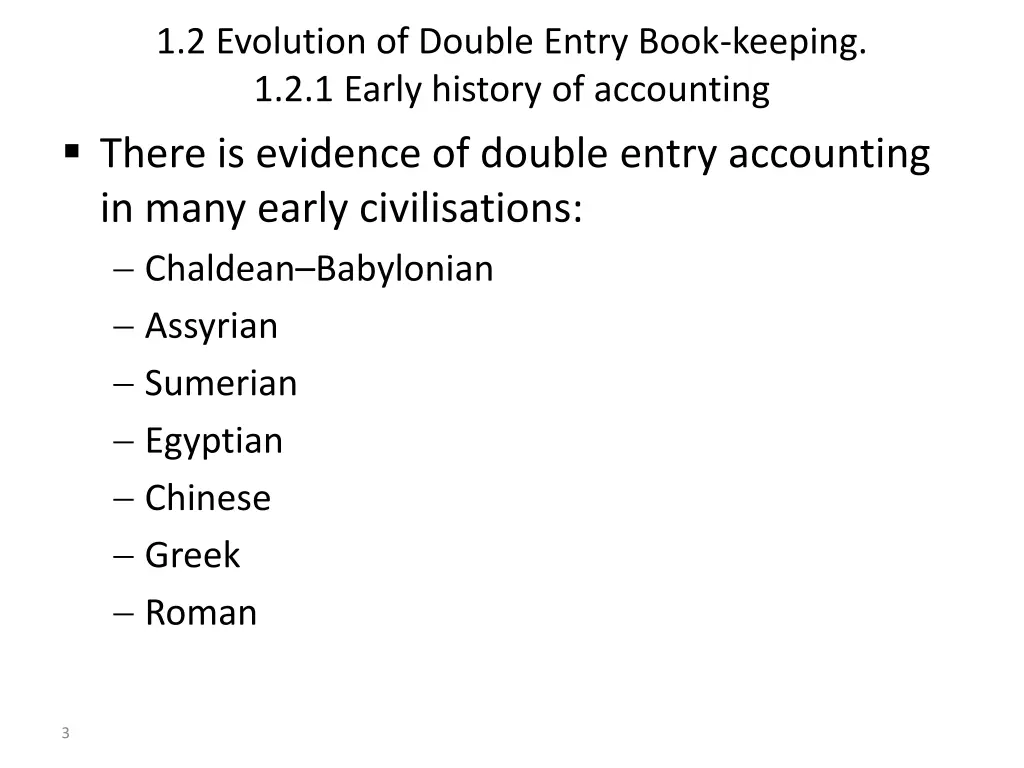 1 2 evolution of double entry book keeping