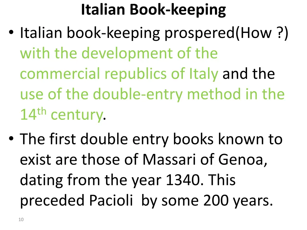 italian book keeping italian book keeping
