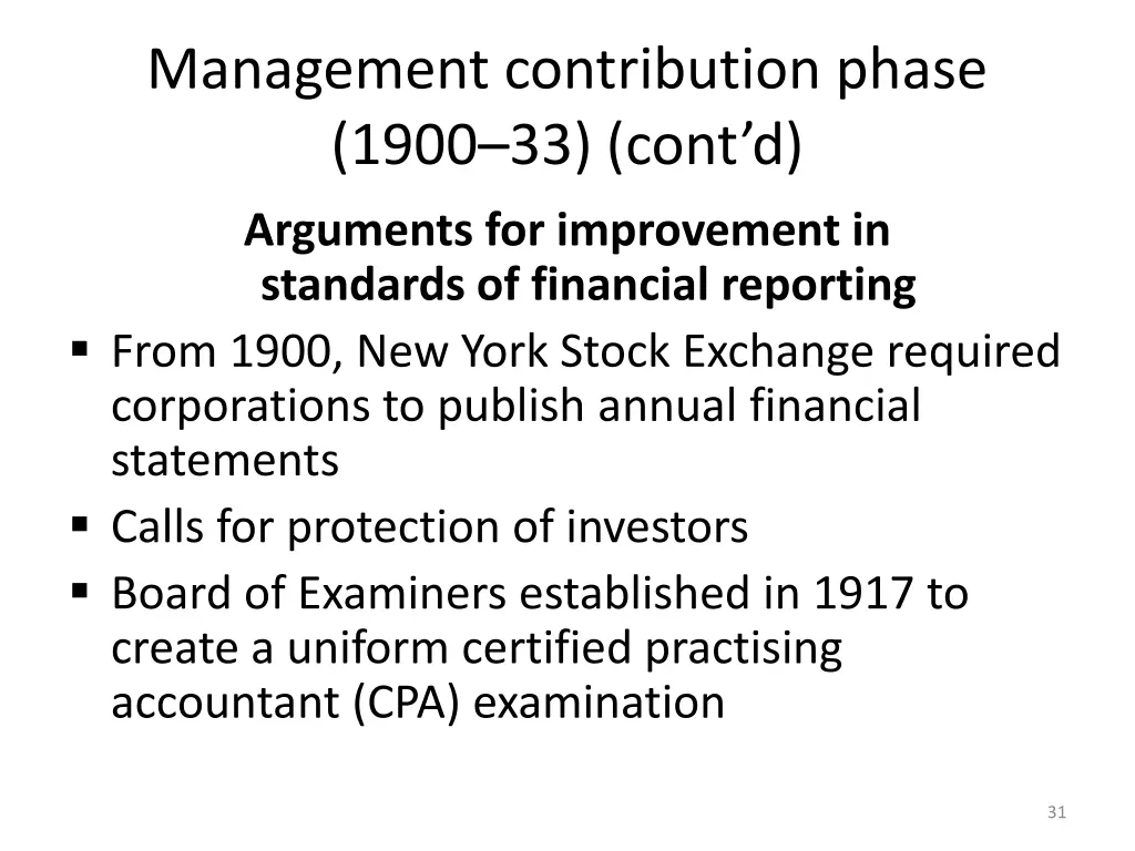 management contribution phase 1900 33 cont d 1