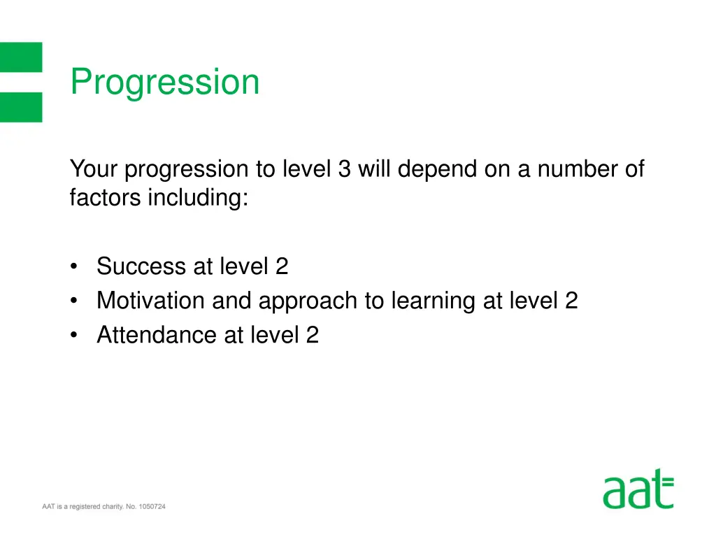progression
