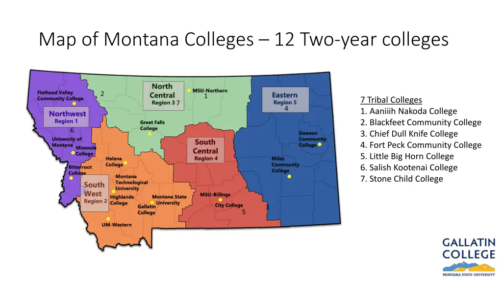 map of montana colleges 12 two year colleges