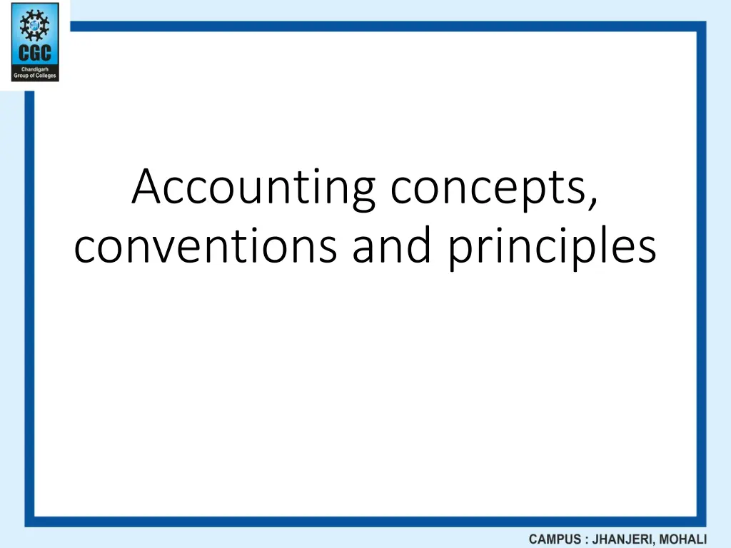 accounting concepts conventions and principles