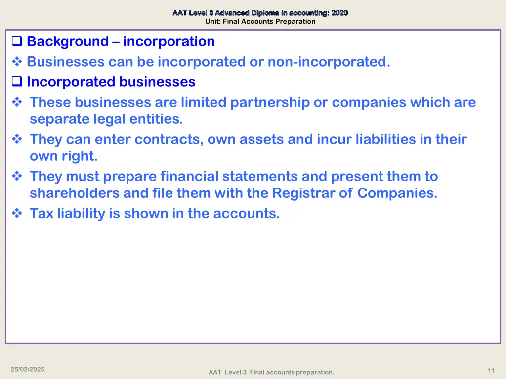 aat level 3 advanced diploma in accounting 2020 7